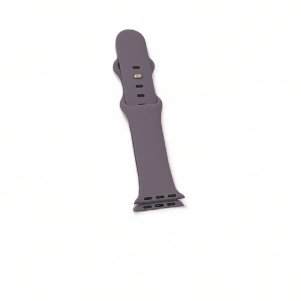 NWOT Purple Silicone Apple Watch Band 38-40mm - Picture 2 of 5
